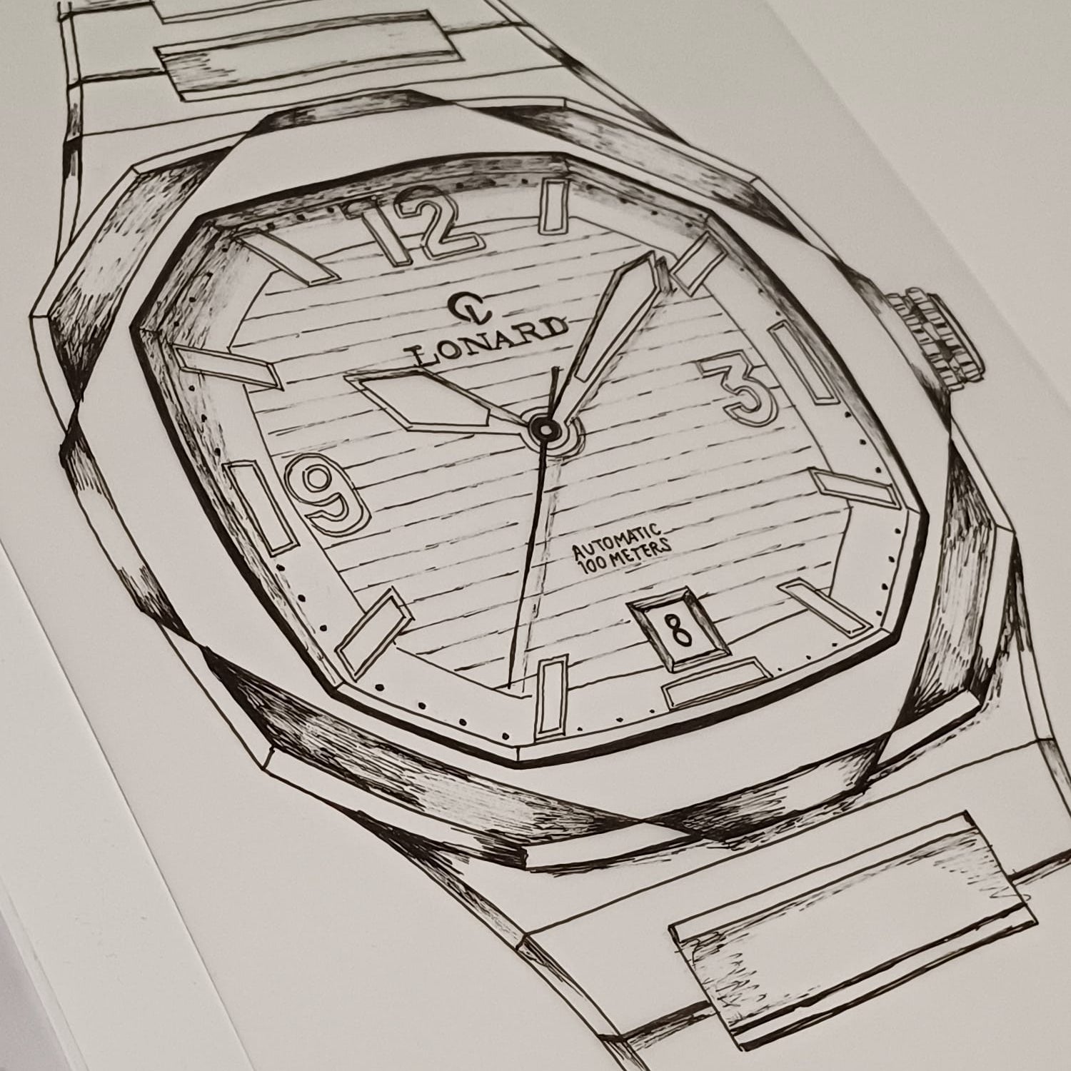Infinity Design Watch Infinity Watch | Italian Watch Microbrand | Italian Elegant Watch